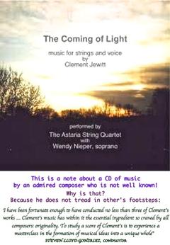Clement Jewitt - The Coming of Light, CD