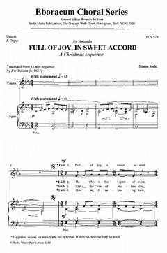 Simon Mold - Full of Joy, in Sweet Accord -